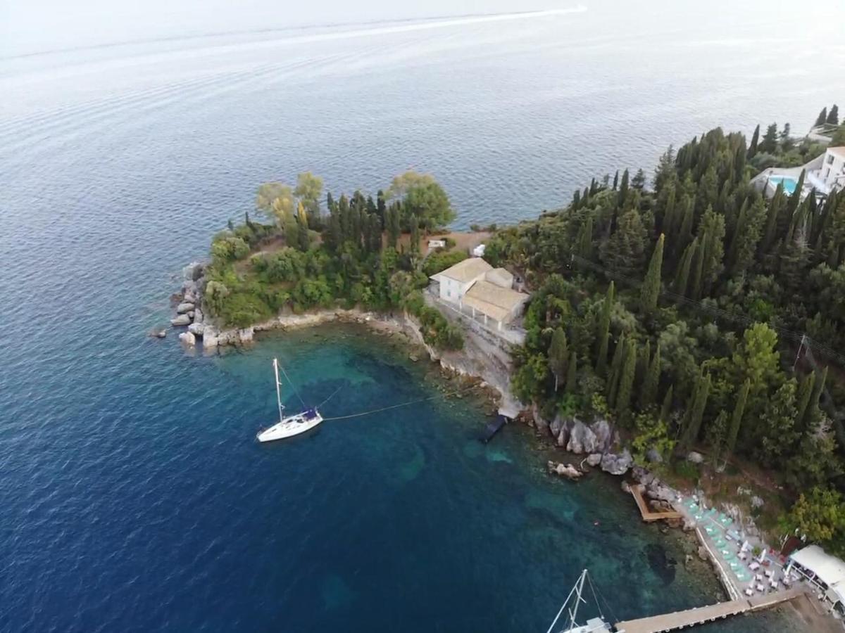 ホテル Maria Corfu Loustri Gimari エクステリア 写真