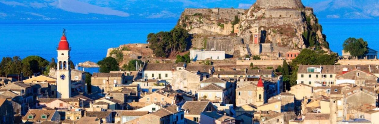 ホテル Maria Corfu Loustri Gimari エクステリア 写真